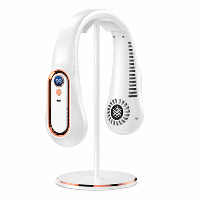 Premium Portable Neck Fan with Digital Display
